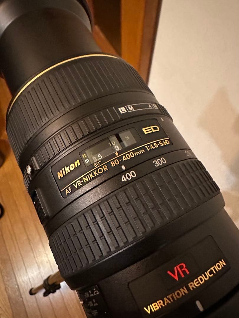 Nikon AF VR Nikkor 80-400mm F4.5-5.6D動作◎