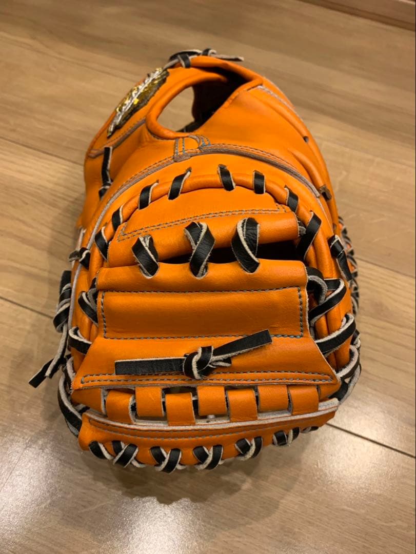 美品　要ミット　初期モデル　硬式用　ジュテルレザー　 グローブ