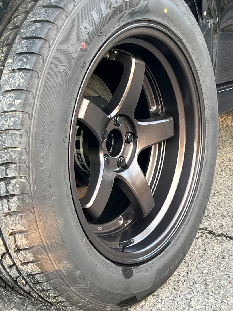 T*0様 cleave Racing pcd100 5穴　18インチ9.5j+1