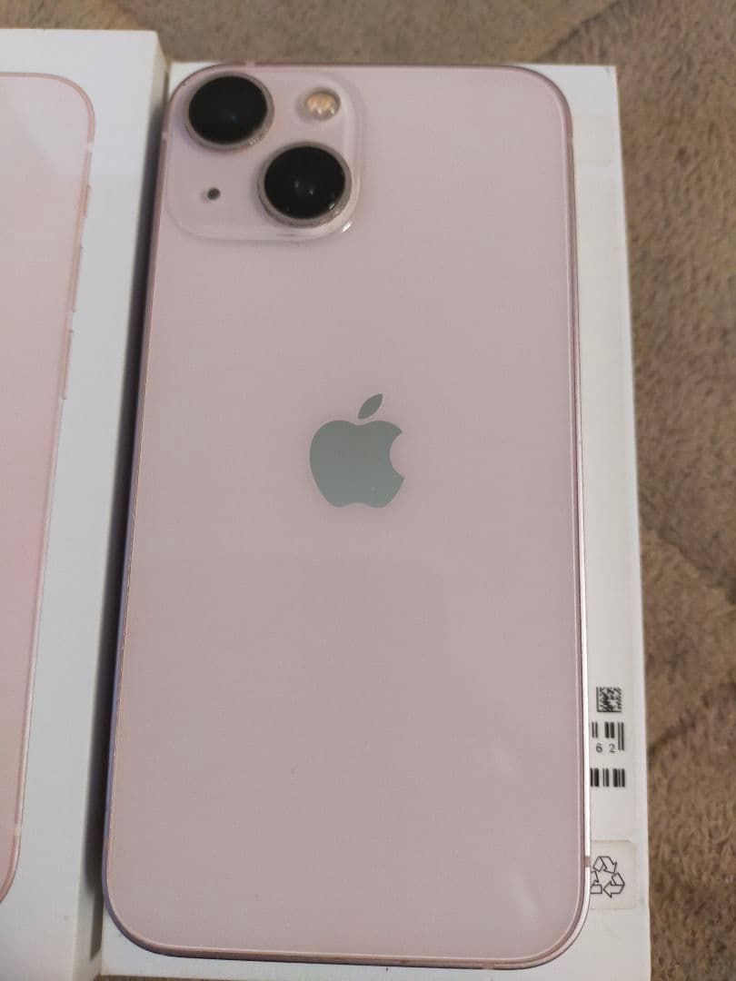 Apple iPhone 13 ピンク デュアルカメラ 本体