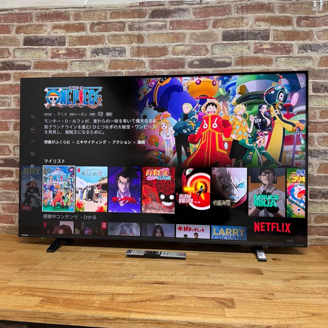 東芝 55V型 4K液晶テレビ 55C350X REGZA ネット動画アプリ対応