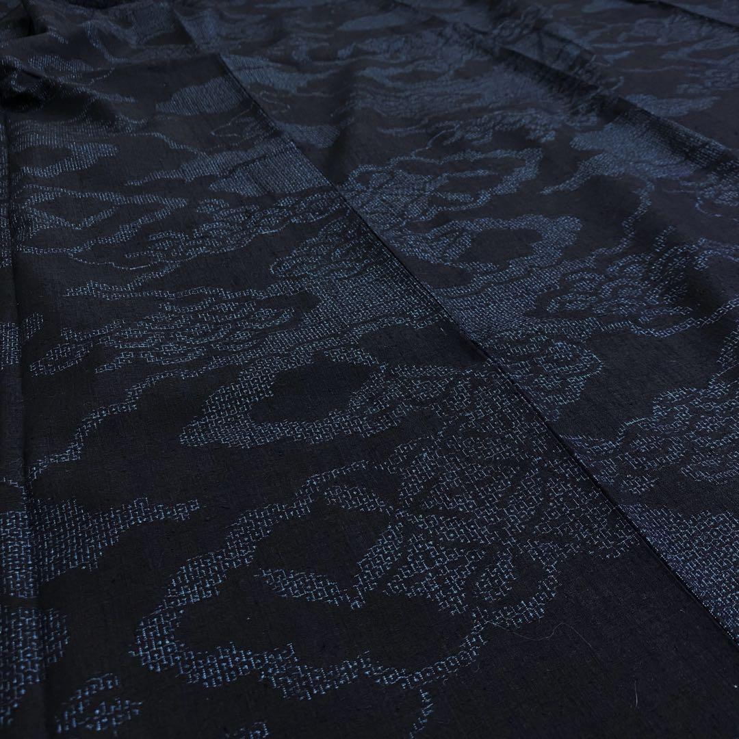 キリコまるK0128美品 逸品 重要無形文化財 100山亀甲 正絹 結城紬