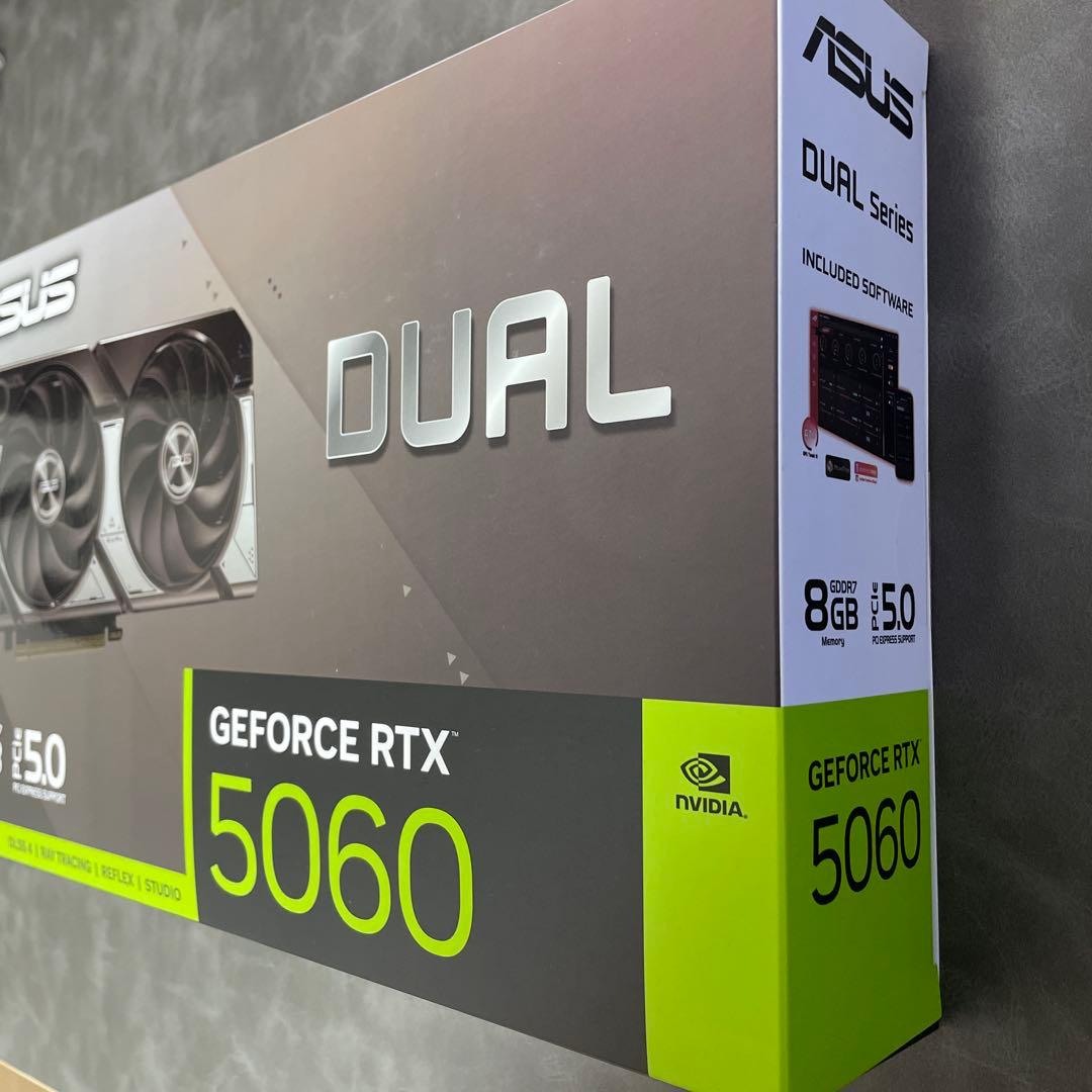新品未開封 ASUS DUAL GeForce RTX 5060 8GB