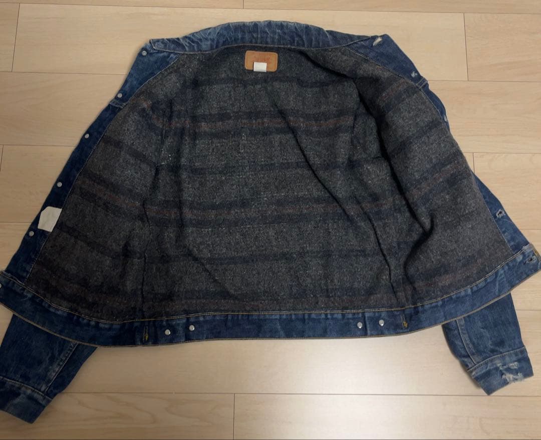 T*a様 リーバイス 70505 デニムジャケット ブランケット付き 70s 4