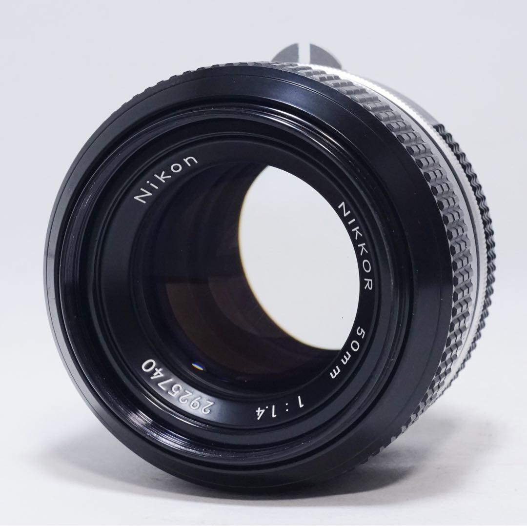 美品 Nikon Ai NIKKOR 50mm f1.4 単焦点レンズ