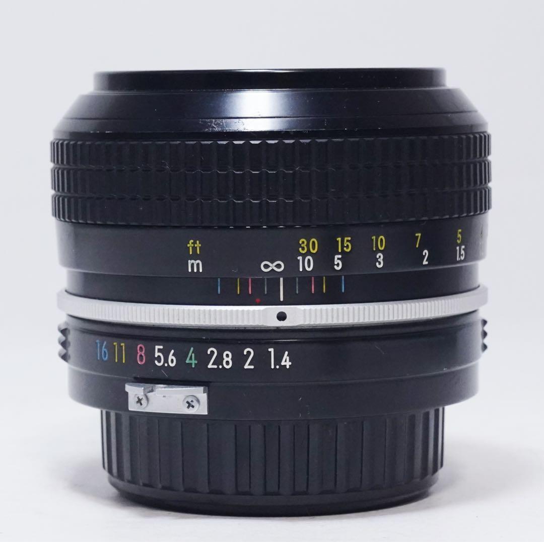 美品 Nikon Ai NIKKOR 50mm f1.4 単焦点レンズ