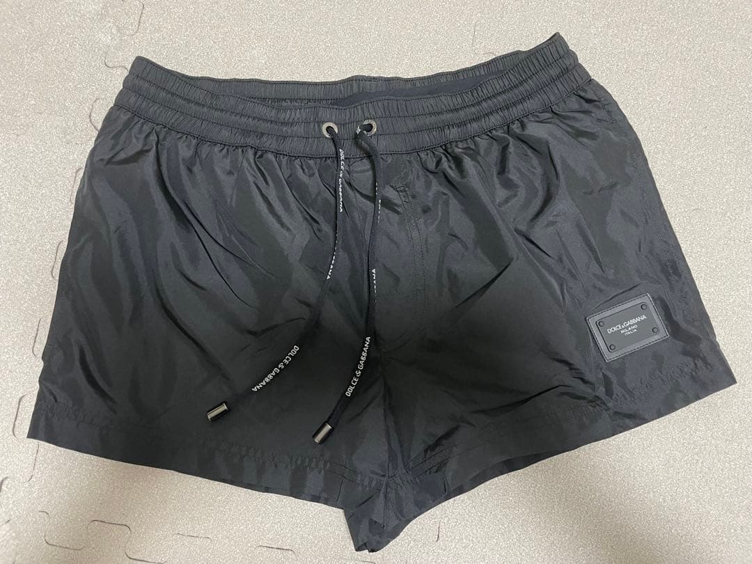 DOLCE&GABBANA ドルチェ＆ガッバーナ 水着 ブラック ロゴ