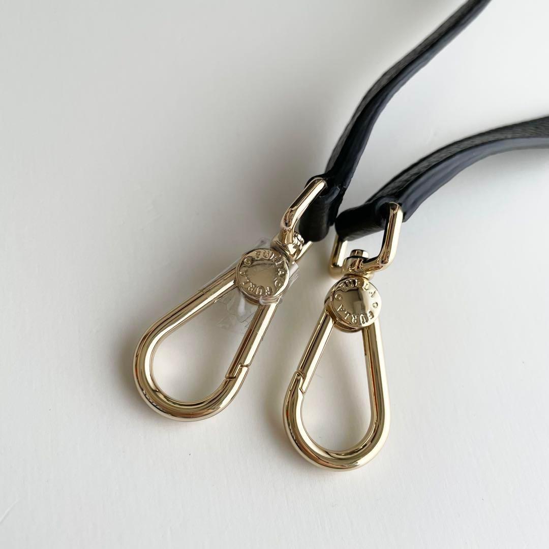 【美品】FURLA ブラック ビジネスバッグ