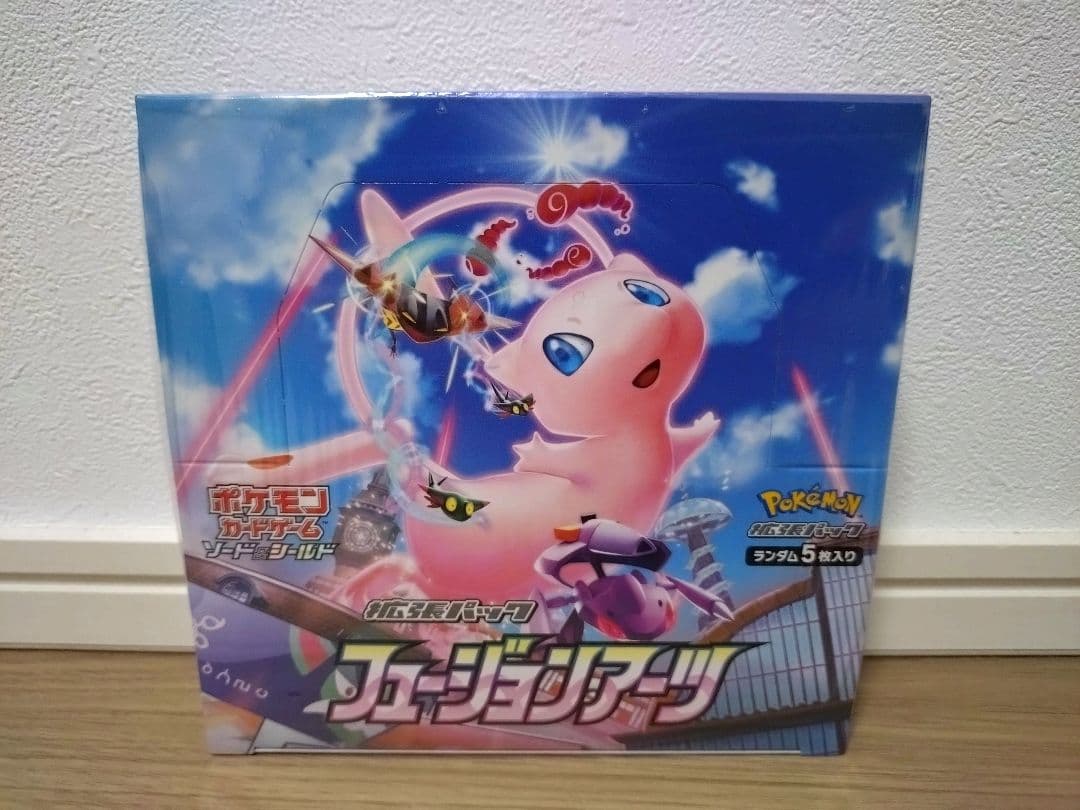 【未開封】 ポケモンカード フュージョンアーツ BOX シュリンク付き 2