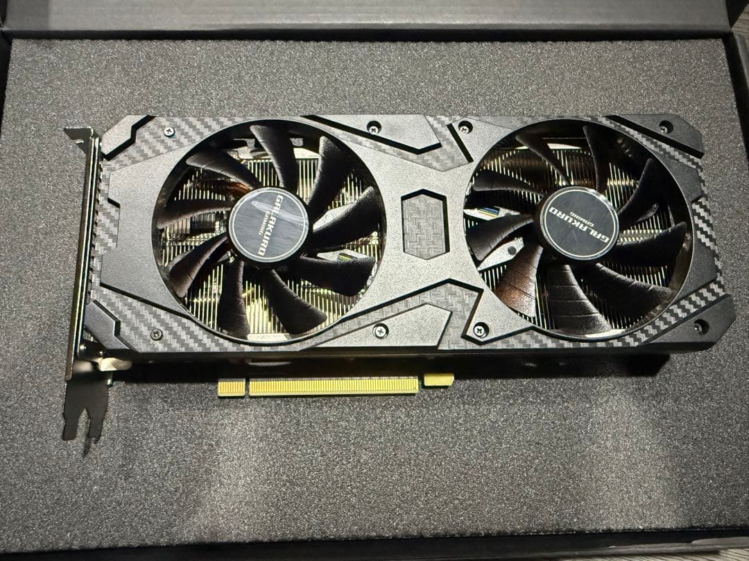 グラフィックボード・グラボ・ビデオカード GeForce RTX3060Ti GALAKURO