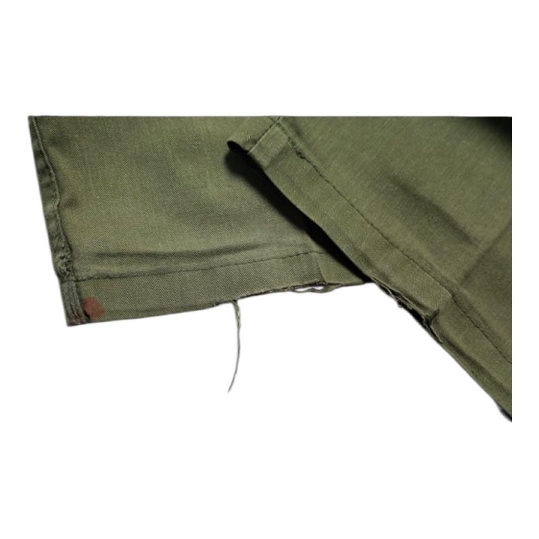 70s 米軍 U.S. ARMY実物 OG-507 ベイカーパンツ 32×29