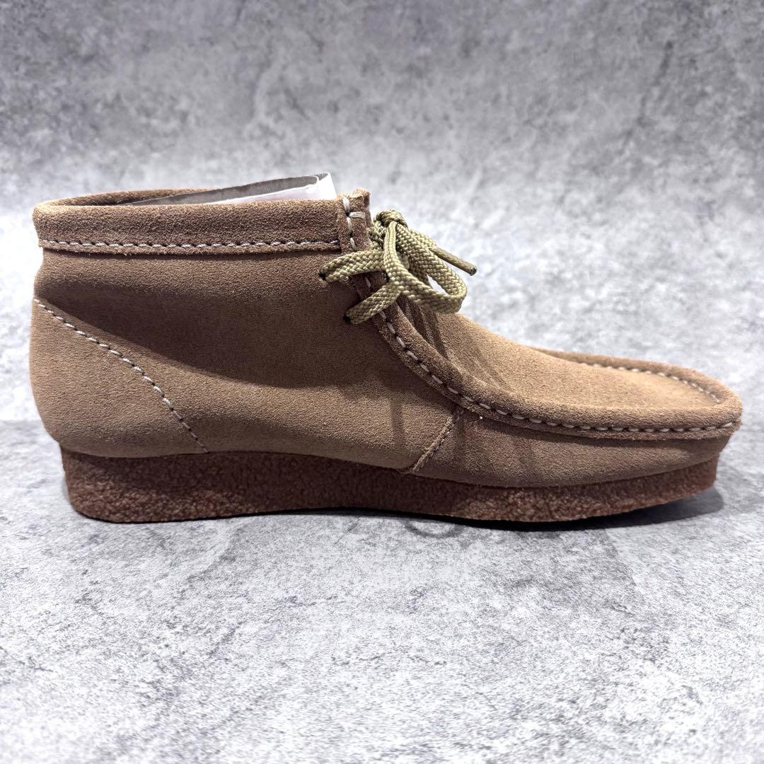 【未使用品】CLARKS クラークス　25 ワラビー　シェイカーブーツ　レザー
