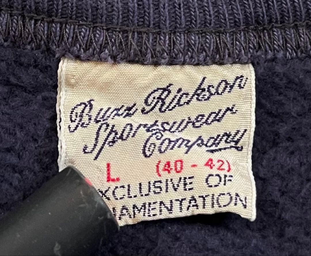 バズリクソンズ スウェット トイズマッコイ ヒューストン デラックスウェア