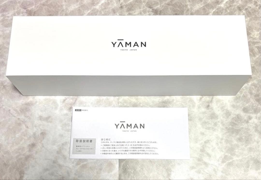 ヤーマン ヘアアイロン ネイビー スムースアイロンフォトイオン YJHB0L