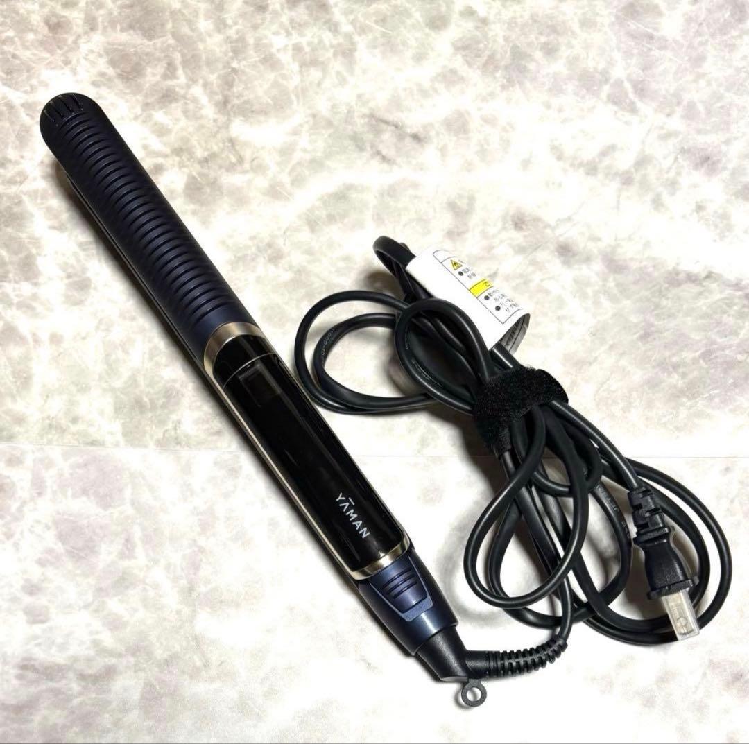 ヤーマン ヘアアイロン ネイビー スムースアイロンフォトイオン YJHB0L