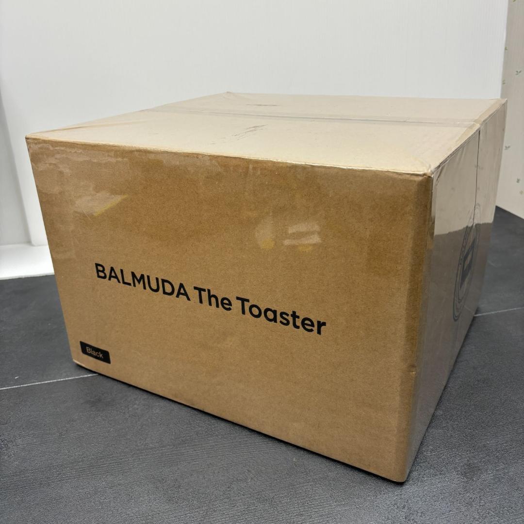 未使用　バルミューダ　ザ・トースター スチームトースターブラック　K11A-BK