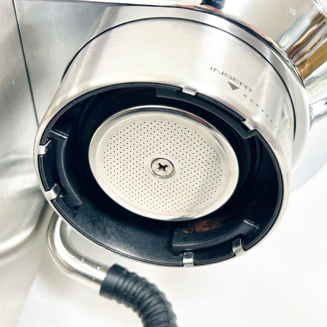 付属品充実 DeLonghiエスプレッソマシン EC885J-M シルバー