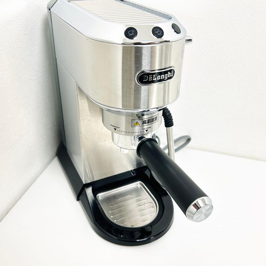 付属品充実 DeLonghiエスプレッソマシン EC885J-M シルバー