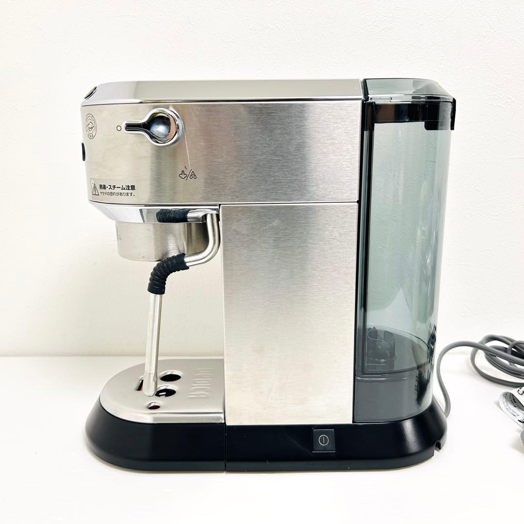 付属品充実 DeLonghiエスプレッソマシン EC885J-M シルバー