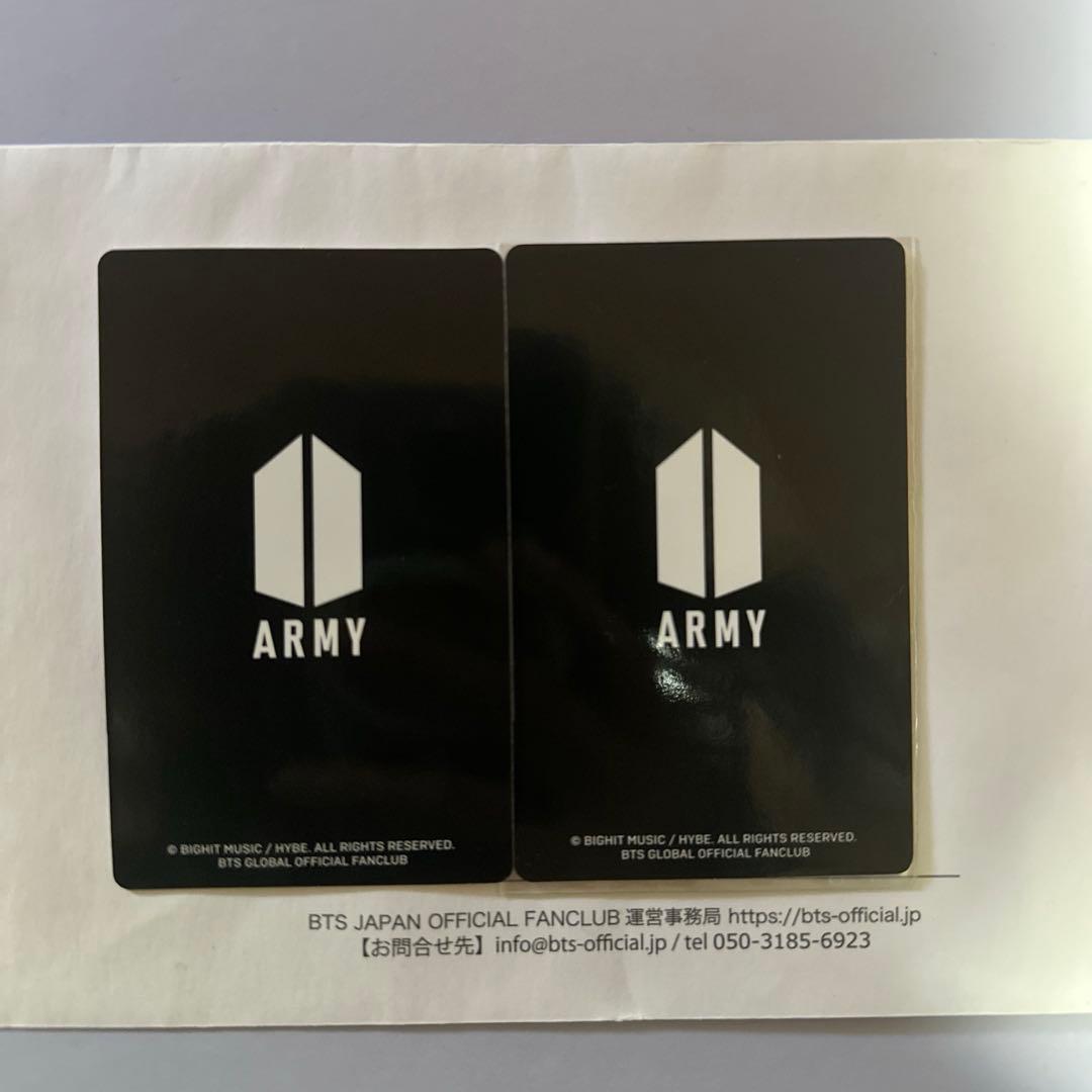 BTS ジョングクV テテ FC限定トレカ