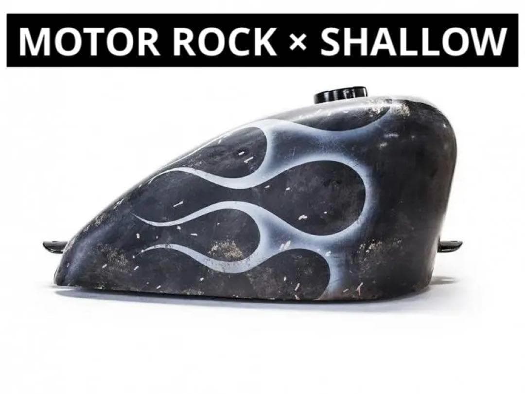 MOTOR ROCK × SHALLOW　スポーツスタータンク【新品】バイク