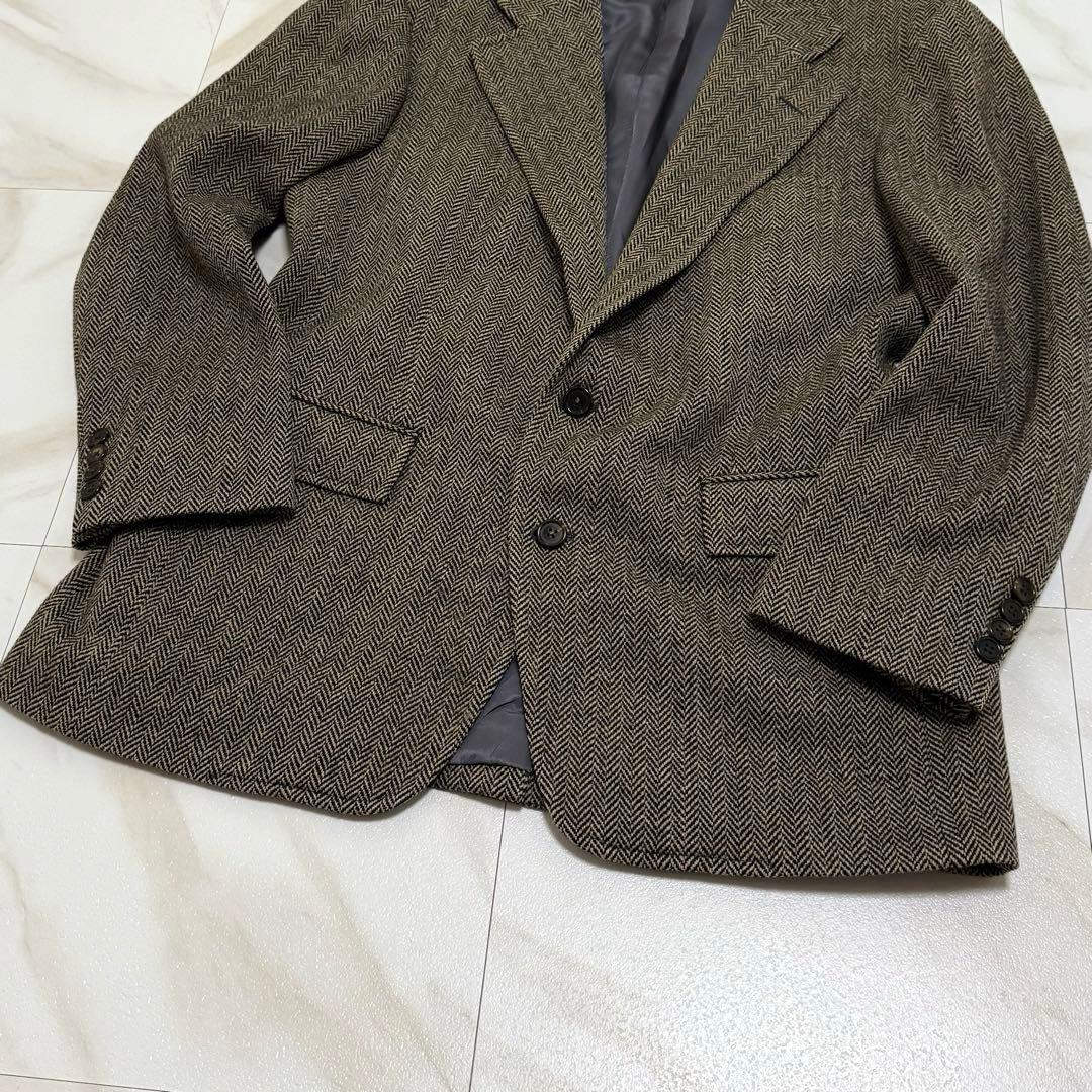 美品✨ポロ ラルフローレン テーラードジャケット ヘリンボーン L