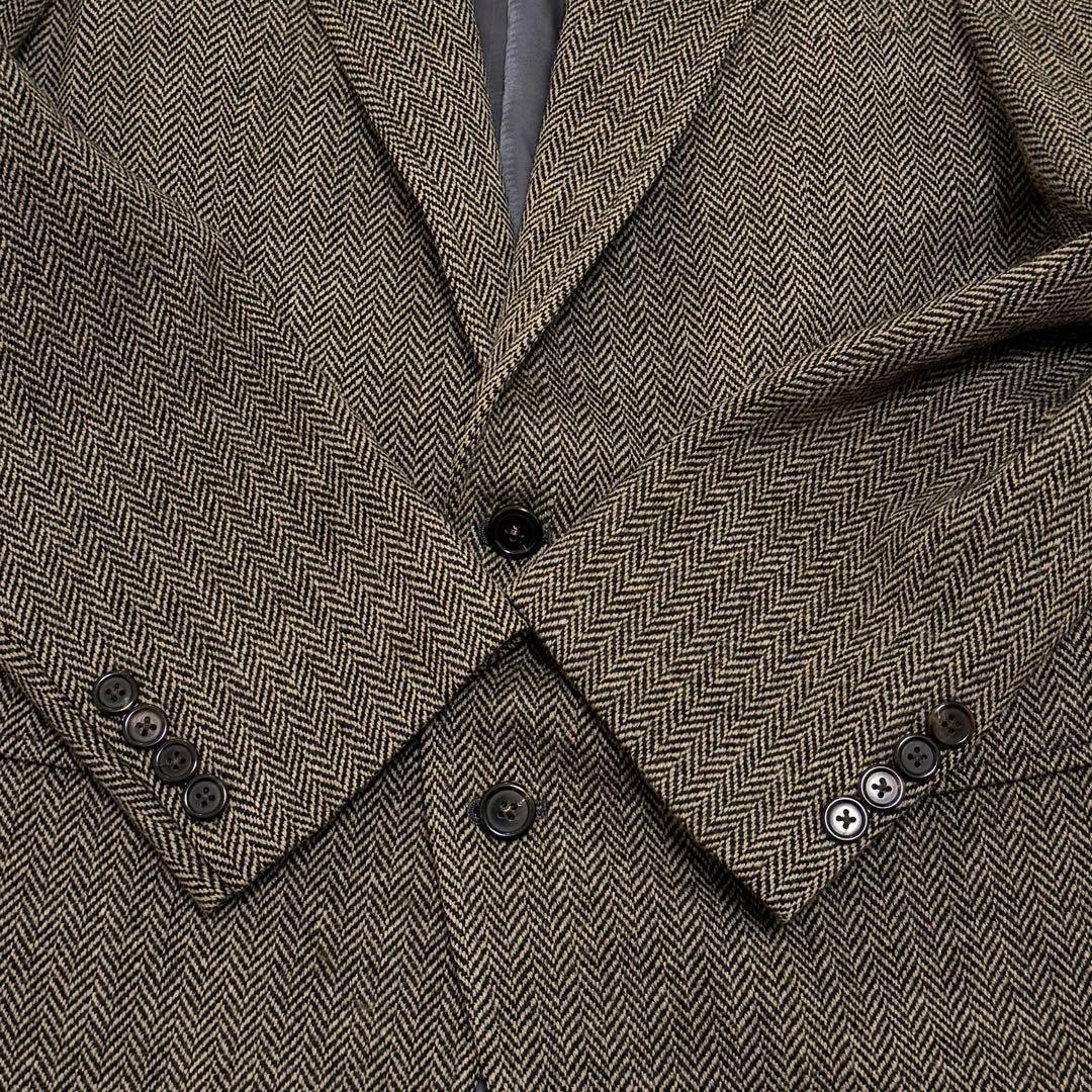 美品✨ポロ ラルフローレン テーラードジャケット ヘリンボーン L