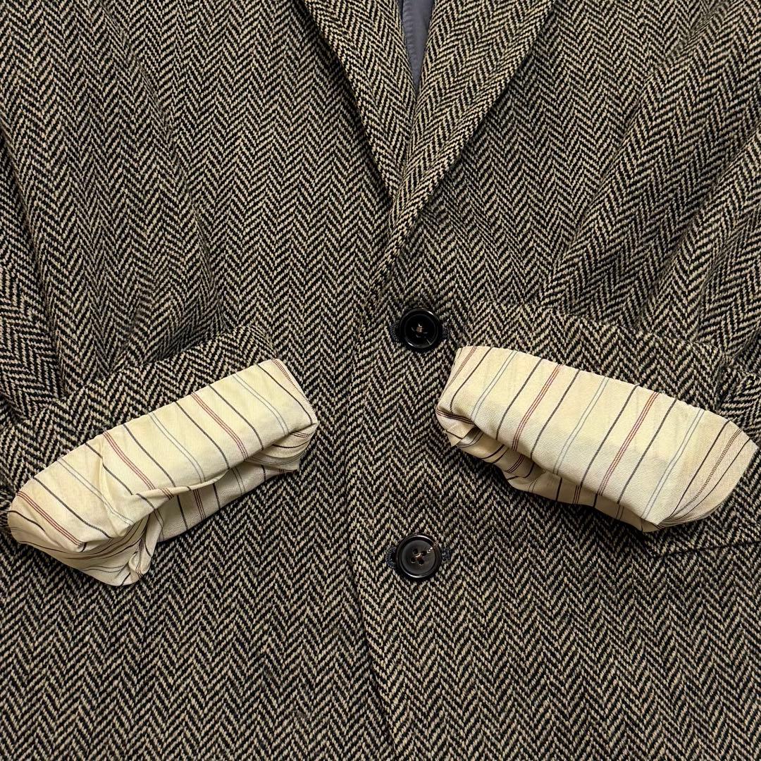 美品✨ポロ ラルフローレン テーラードジャケット ヘリンボーン L