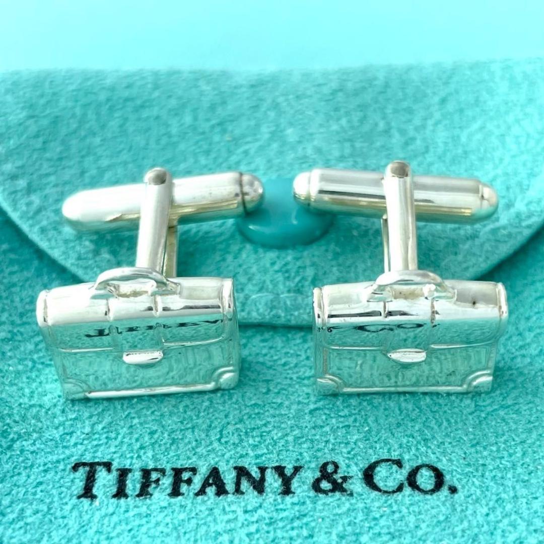 ティファニー 希少 バッグ カバン カフス シルバー 925 S8fe