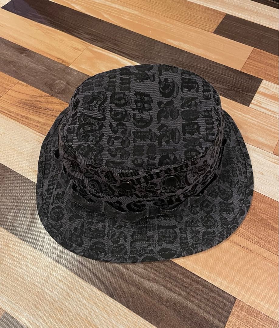 Supreme バケットハット 美品 黒