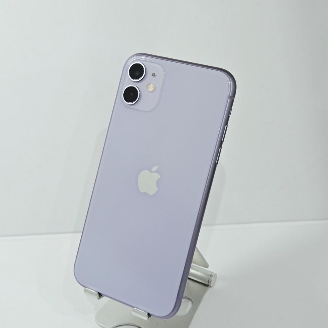 03 iPhone11 パープル SIMフリー 256GB 画面傷なし
