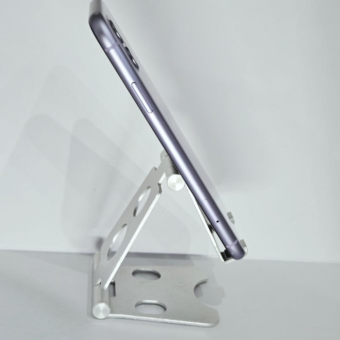 03 iPhone11 パープル SIMフリー 256GB 画面傷なし