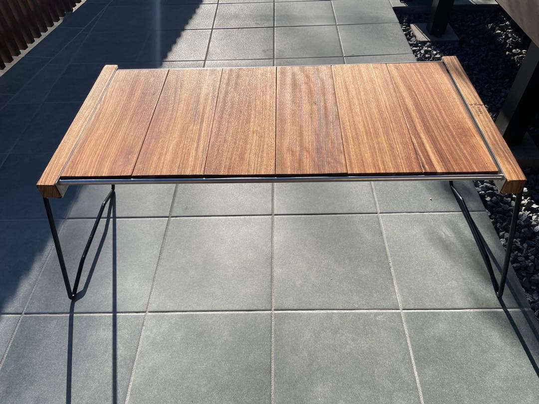 IGTテーブル ステンレスボックス付 収納袋付