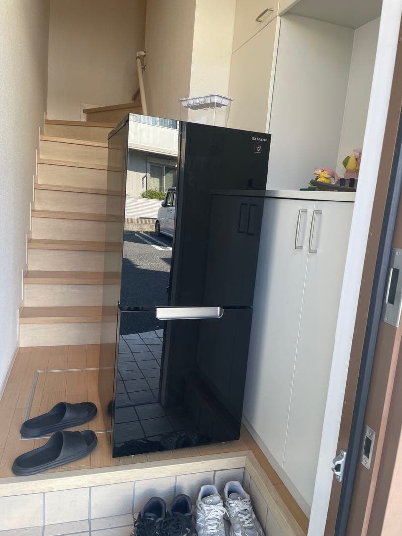 SHARP 2ドア冷蔵庫　SJ-GD15J-B 2023年製