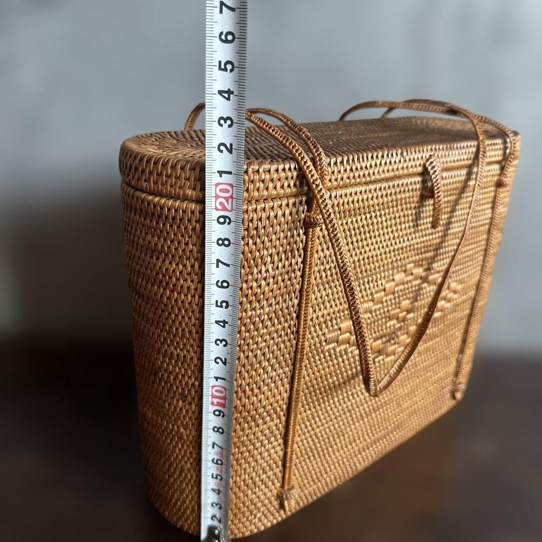 アタかごバッグ　ボックス型