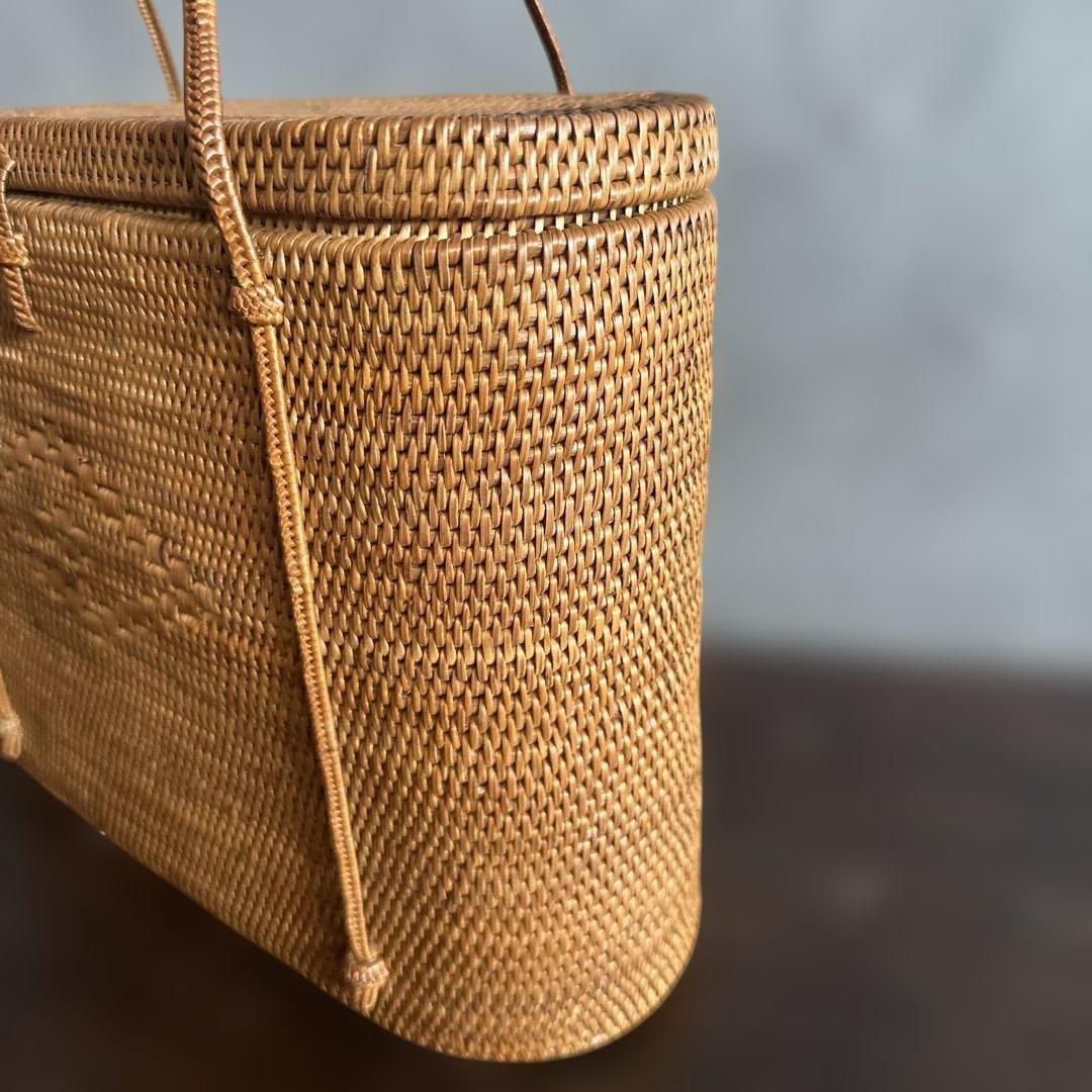 アタかごバッグ　ボックス型