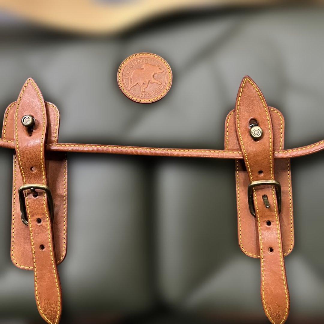 n*r様 66 超美品 ハンティングワールド ショルダーバッグ