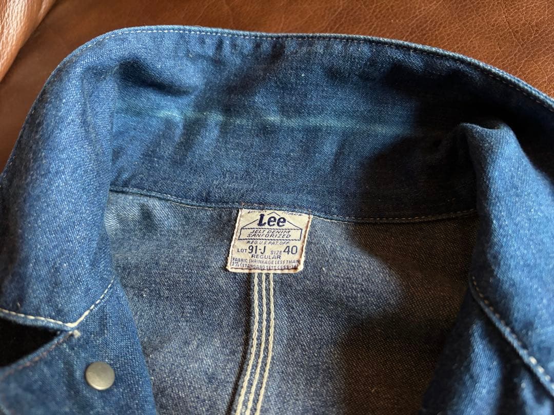 Lee 91-J デニムカバーオール　復刻モデル