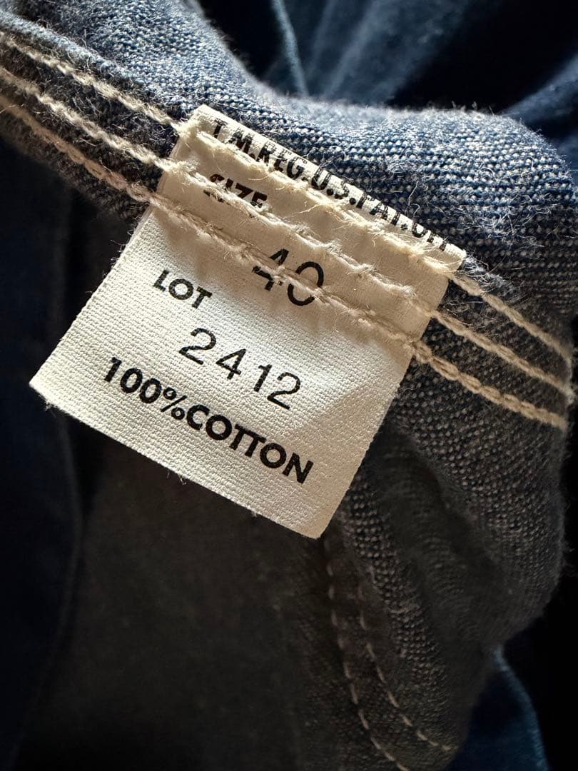 Lee 91-J デニムカバーオール　復刻モデル