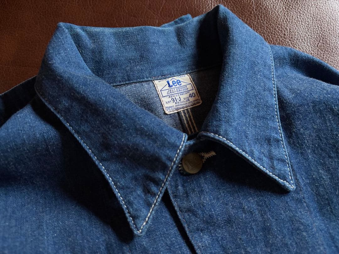 Lee 91-J デニムカバーオール　復刻モデル