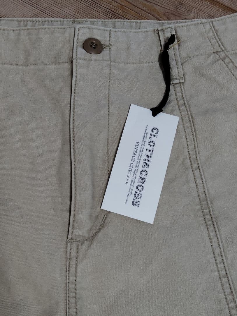 CLOTH & CROSS HUG O WARバレルベイカーパンツ雅姫　新品