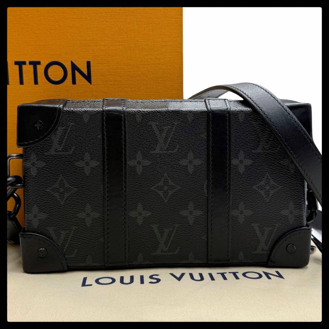 6222 美品 ルイヴィトン モノグラムエクリプス ソフトトランク・ウォレット