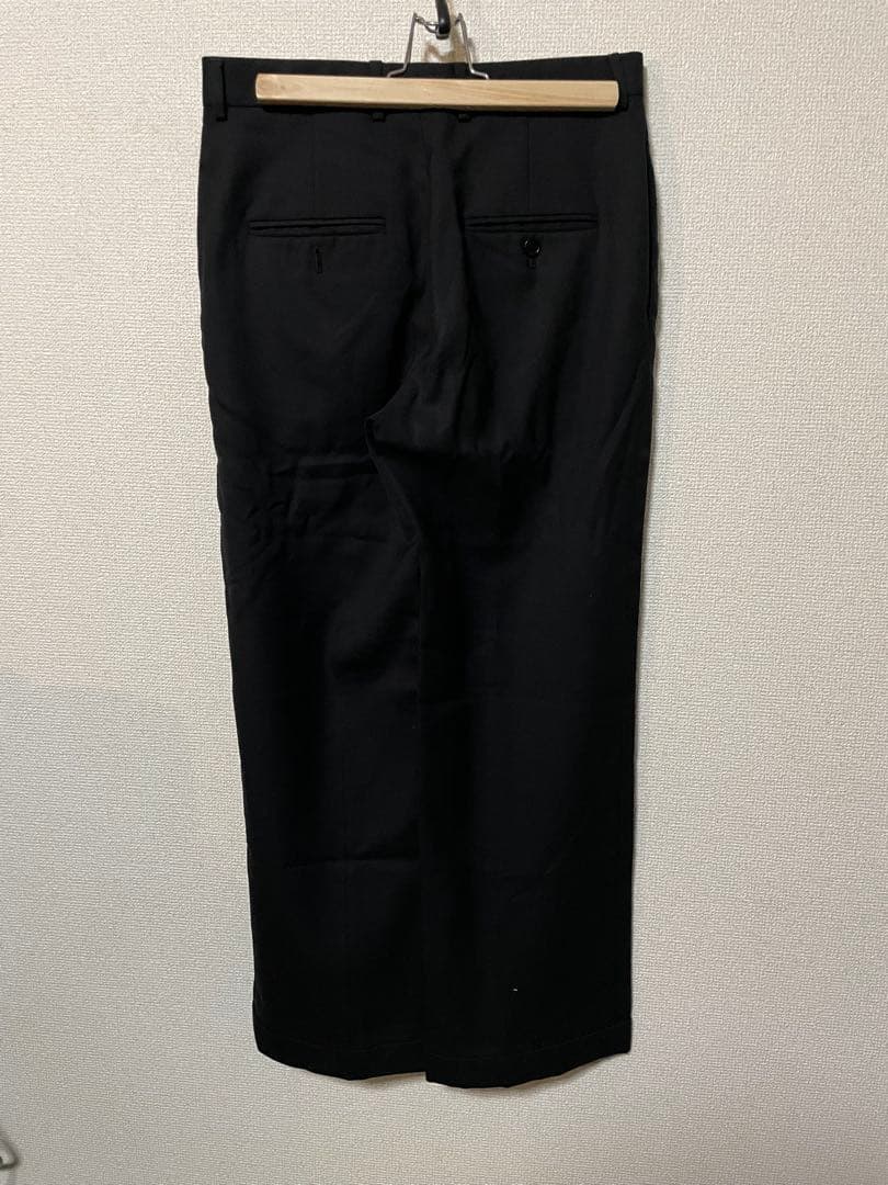 桃*郎様 CELINE セリーヌ ライトウールギャバジン ターンアップパンツ ス