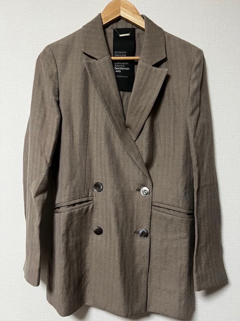 chaosカオス　ウィンターヘリンボーンジャケット