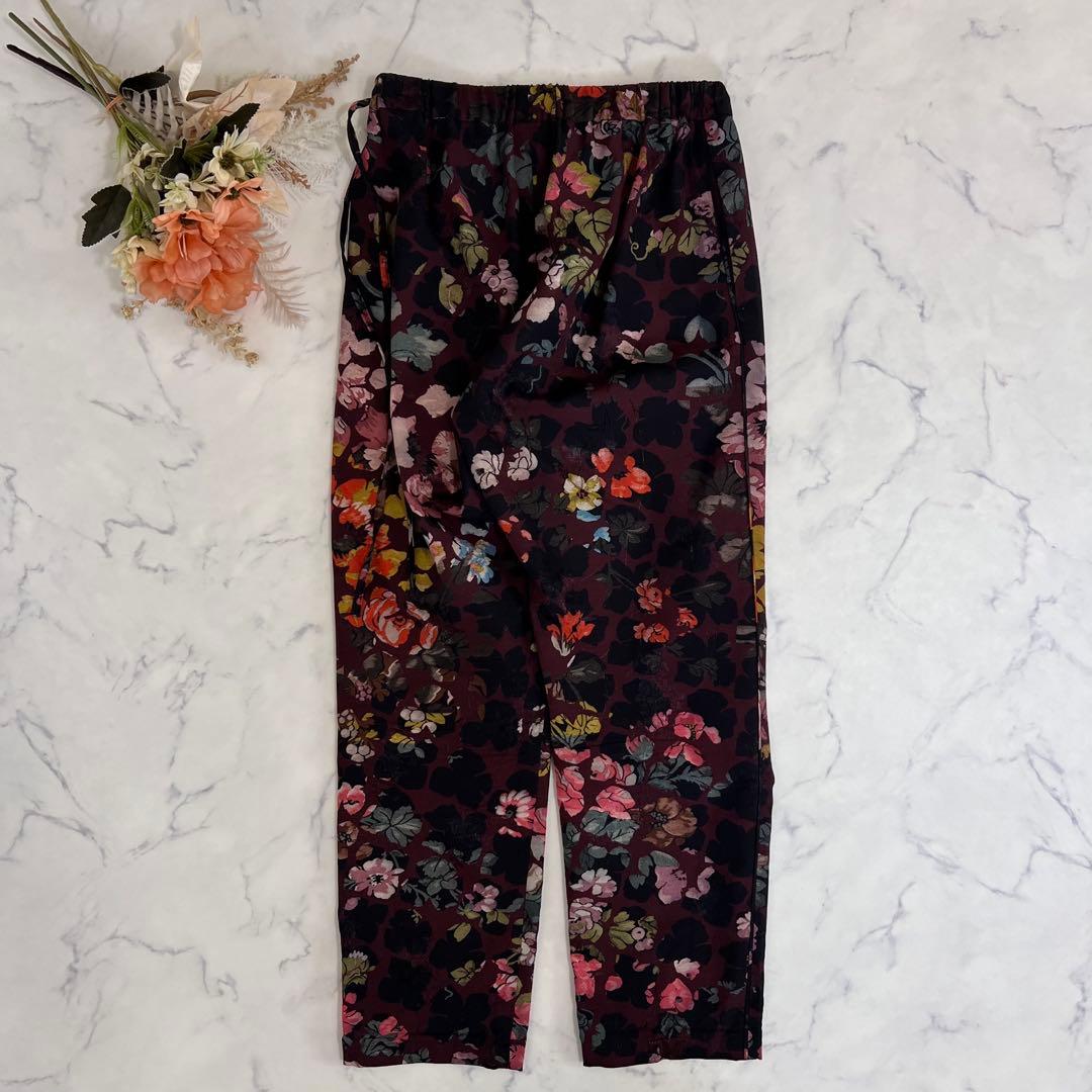 ドリスヴァンノッテン フラワー ジャガード パンツ