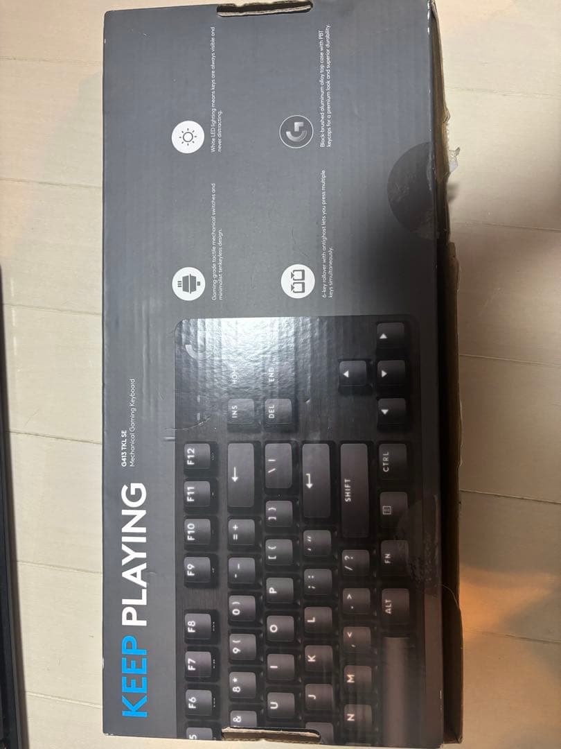 Logitech G413 TKL SE ゲーミングキーボード