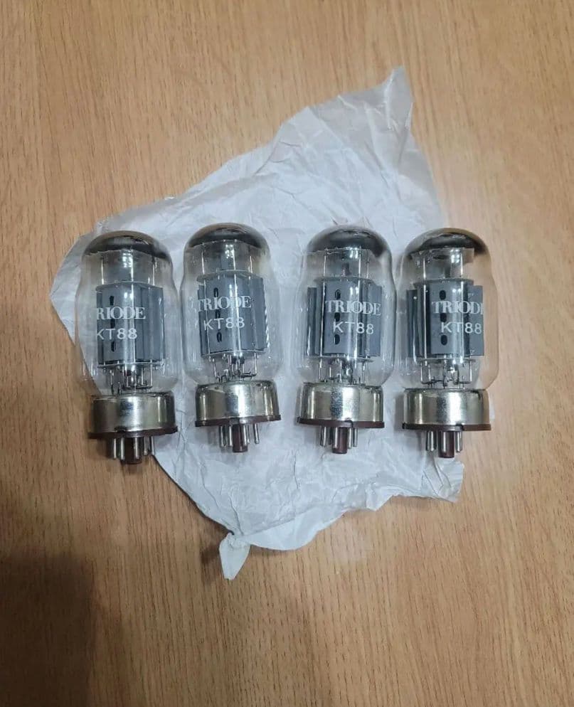 【動作確認済】TRIODE トライオード KT88 真空管 4本セット