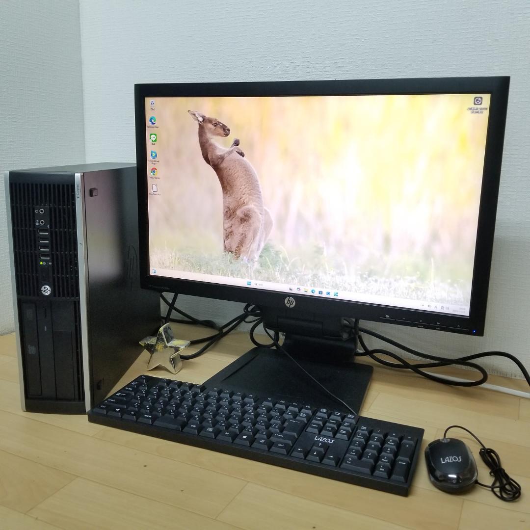 SSD500GB i3 Win11 デスクトップPC HP (E2592