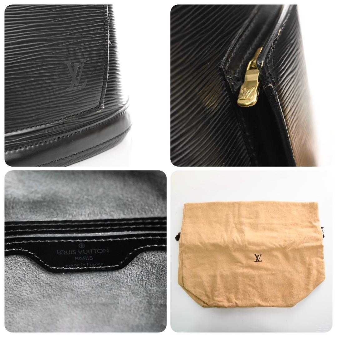 【極美品】ルイヴィトン　エピ　リュックサック　ブラック　黒　レザー　トートバッグ