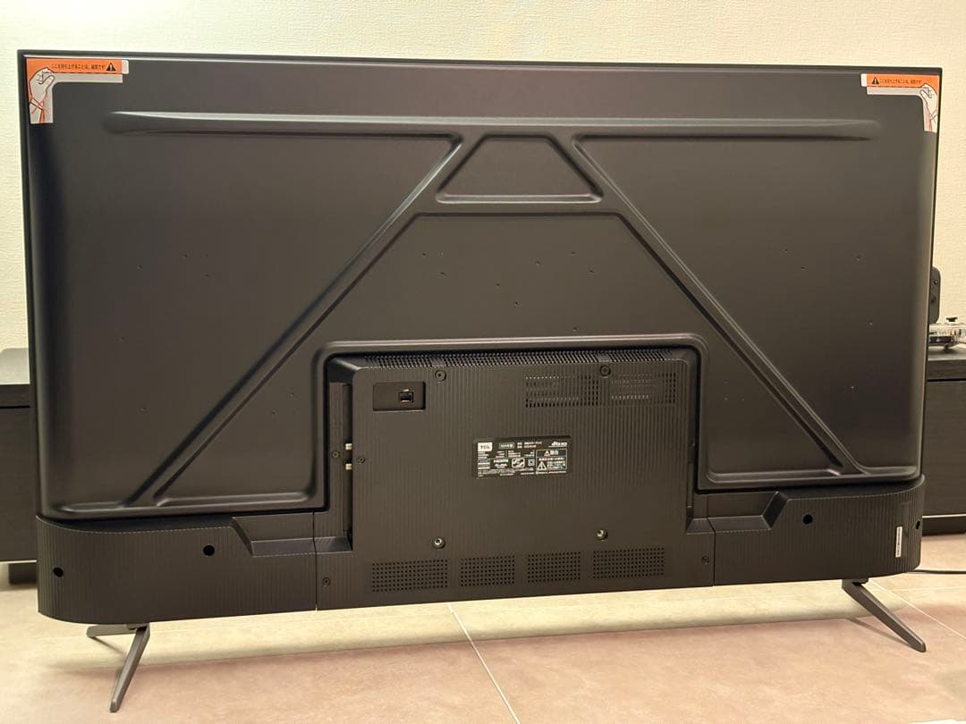 コスパ最強　TCL 50C645 50型テレビ　スマートテレビ　ほぼ新品　4K